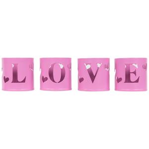 Northlight Valentine's Day Candle Holders - Set of 4