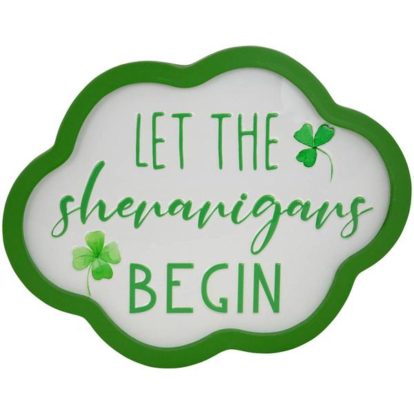 Northlight Shenanigans St. Patrick's Framed Wall Sign