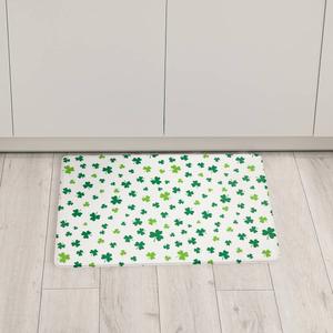 Northlight Shamrock St. Patrick's Day Kitchen Mat alternate view
