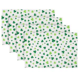 Northlight St. Patrick's Shamrock Placemats - Set of 4