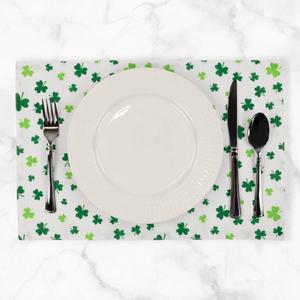 Northlight St. Patrick's Shamrock Placemats - Set of 4 alternate view