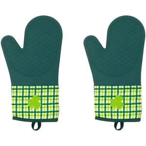 Northlight Shamrock St. Patrick's Day Kitchen Oven Mitts