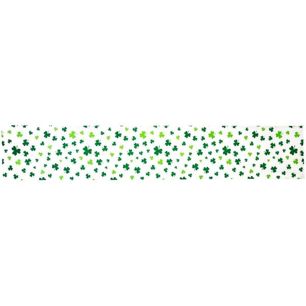 Northlight St. Patrick's Day Shamrock Runner - 12x72 alternate view
