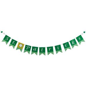 Northlight St. Patrick's Swallowtail Flag Wall Banner