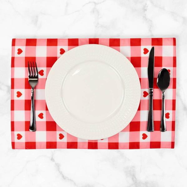 Northlight Valentine's Day Hearts Placemats - Set of 4 alternate view