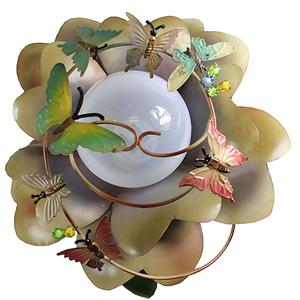 DAK 15in. LED Color Changing Solar Powered Flower Garden Stake alternate view