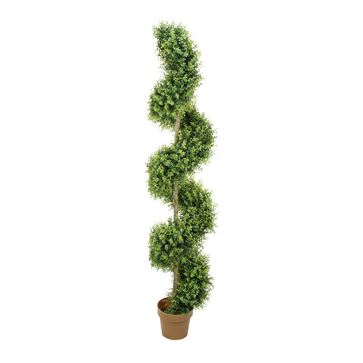 Northlight Seasonal 5.5ft. Potted Artificial Spiral Topiary Tree