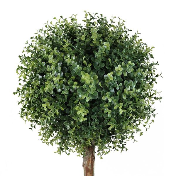 Northlight Potted Artificial Double Ball Topiary Tree alternate view