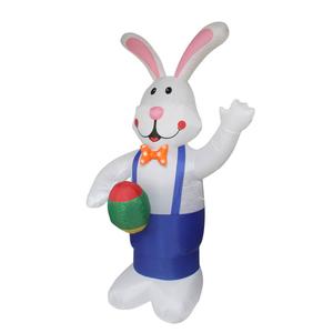 Northlight 7ft. Inflatable Standing Easter Bunny Decor