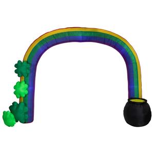 Northlight 13ft. Inflatable St. Patrick Rainbow Decor