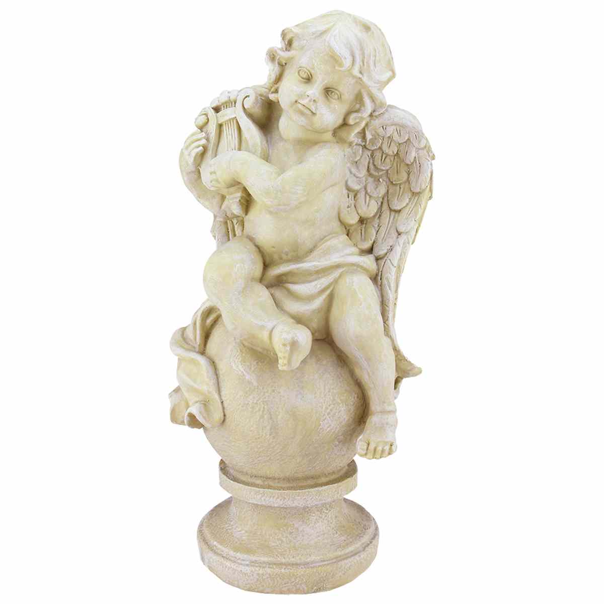 Northlight Seasonal Heavenly Gardens Cherub Patio Statue