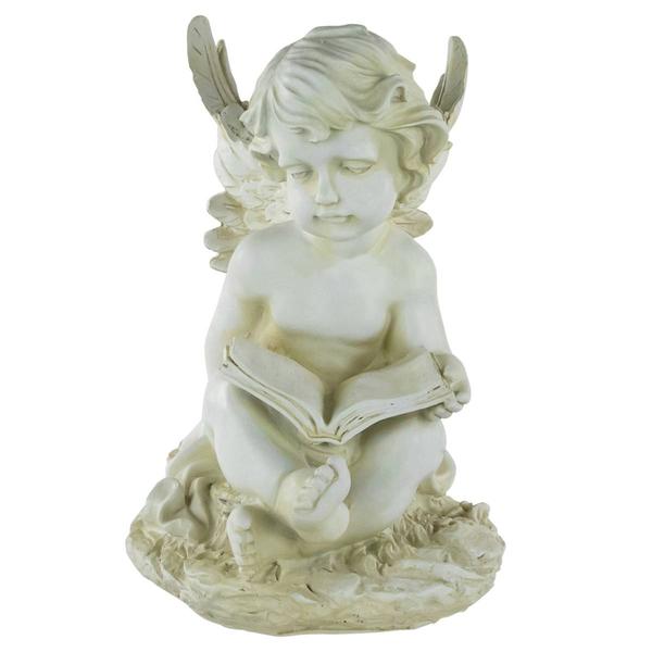 Northlight Cherub Angel with Book Garden Statue alternate view