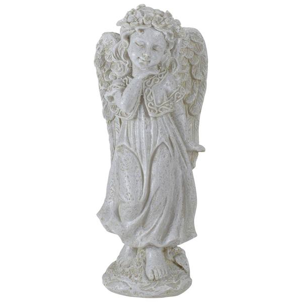 Northlight 9.75in. Standing Angel Garden Statue alternate view