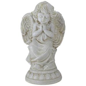 Northlight 9in. Praying Angel on Pedestal Garden Statue alternate view