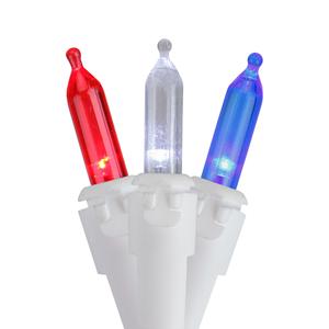 Northlight 50ct. LED Multi-Color Mini July 4th Light Set