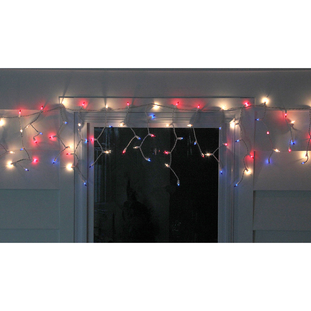 Northlight Seasonal 105ct. Multi July 4th Mini Icicle Lights