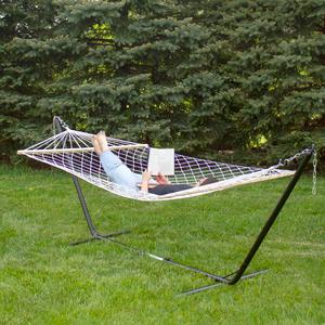 Northlight Lattice Pattern Rope Hammock alternate view