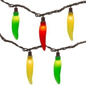 Northlight 22.5ft. Chili Pepper String Light Set