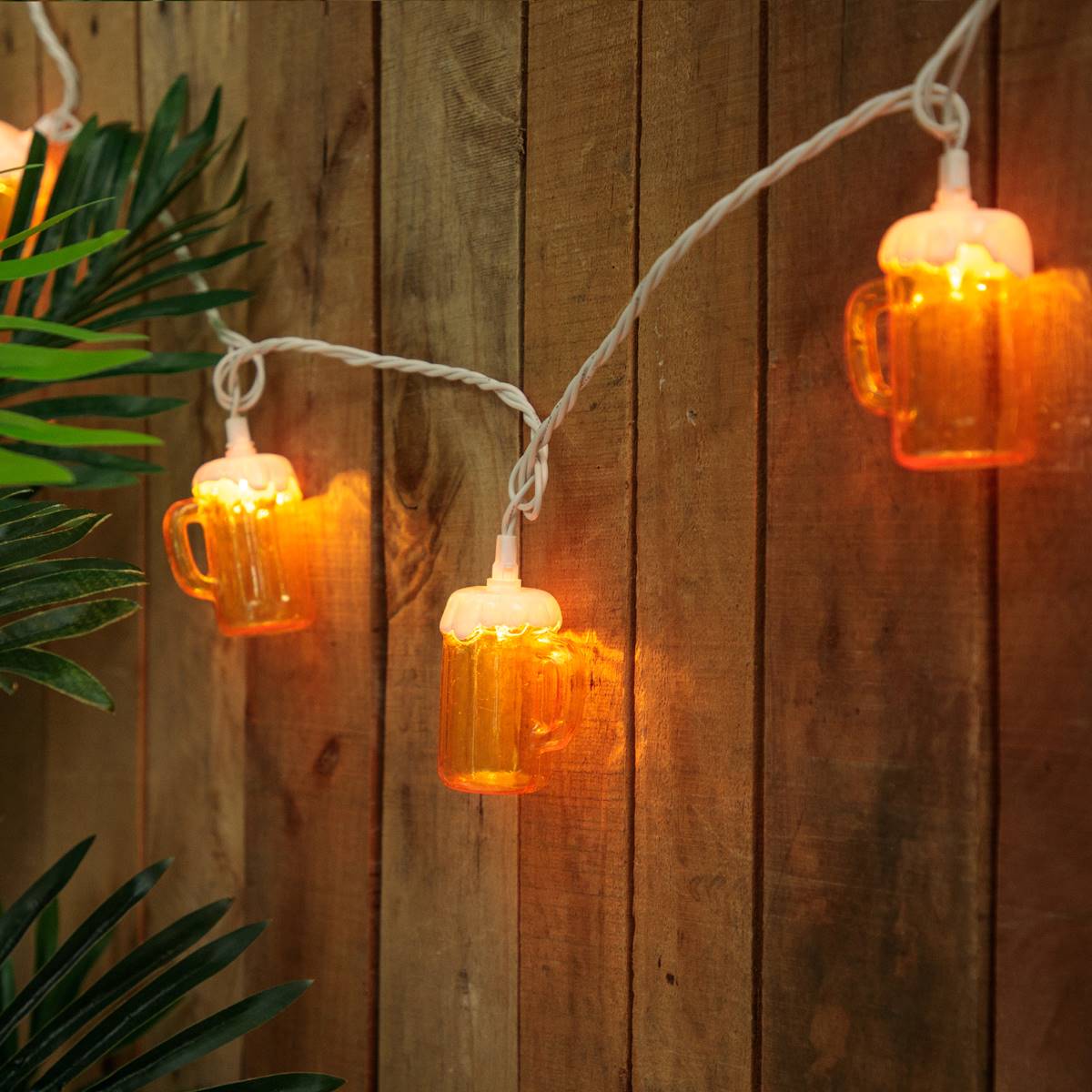 Northlight Seasonal 10ct. Beer Mug Summer String Lights Set