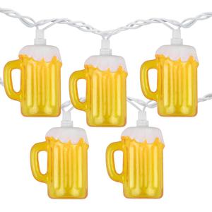 Northlight 10ct. Beer Mug Summer String Lights Set