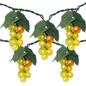 Northlight 5 Green Grape Cluster String Lights