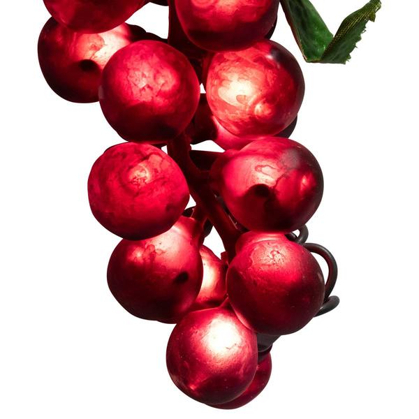 Northlight 5 Red Grape Cluster String Lights alternate view