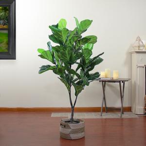 Northlight 4ft. Unlit Artificial Fiddle Leaf Fig Tree alternate view