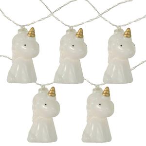 Northlight 10pk. 4.5ft. Unicorn Summer LED String Lights
