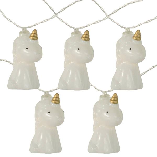 Northlight 10pk. 4.5ft. Unicorn Summer LED String Lights