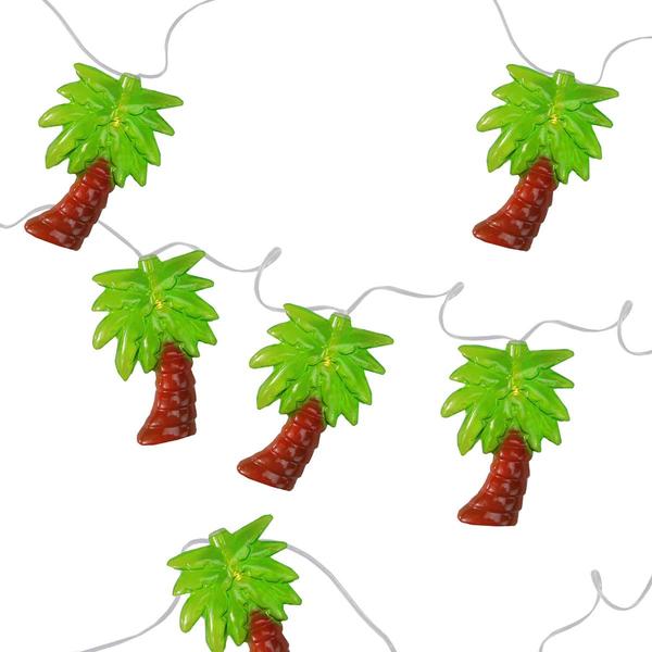 Northlight 10pk. Palm Tree Summer LED String Lights alternate view