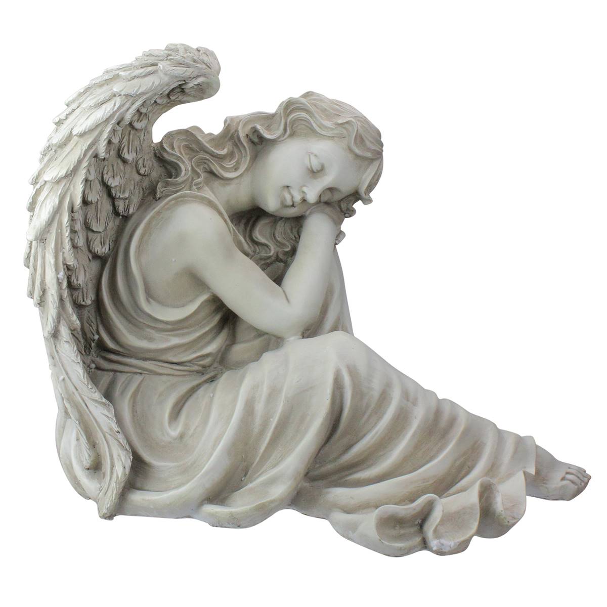 Northlight Seasonal 19in. Peaceful Resting Angel Garden Statue
