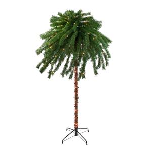 Northlight 4ft. Pre-Lit Tropical Christmas Artificial Palm Tree
