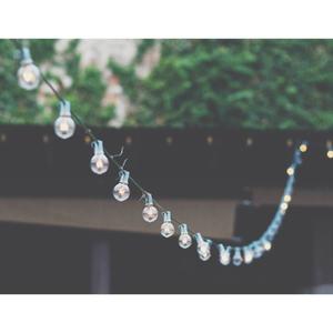 Northlight Clear G50 Globe Patio String Lights Set alternate view