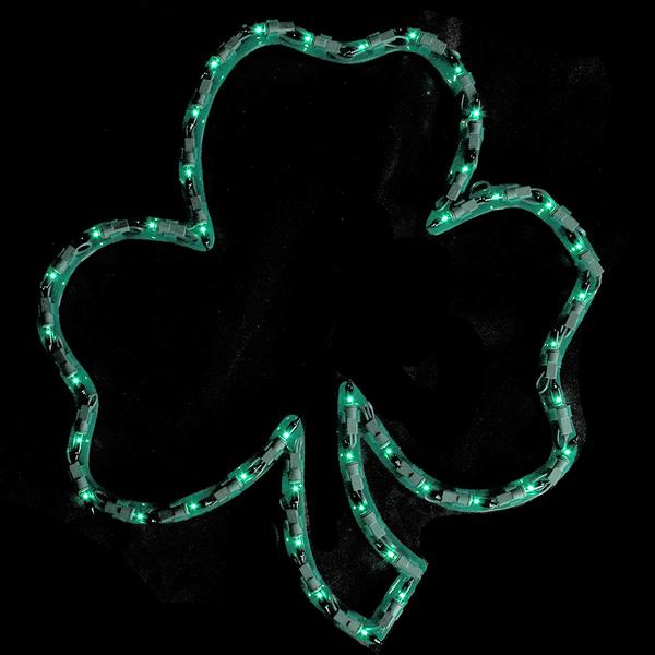Northlight Lighted Irish Shamrock Window Silhouette alternate view
