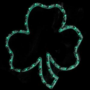 Northlight Lighted Irish Shamrock Window Silhouette alternate view