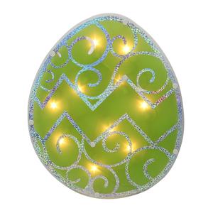 Northlight Green Easter Egg Window Silhouette Decoration