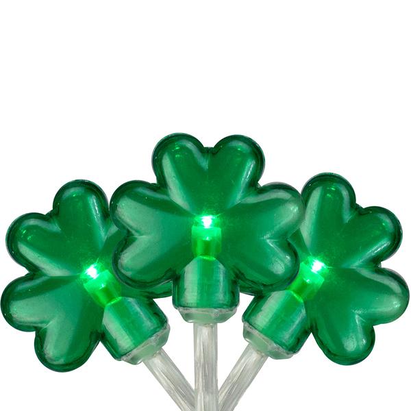Northlight 20 Count LED Shamrock Mini String Lights