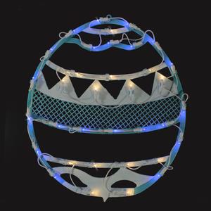 Northlight LED Easter Egg Window Silhouette alternate view