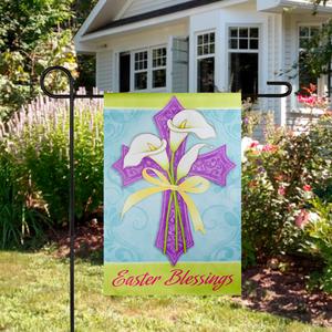 Northlight Easter Blessings Outdoor Garden Flag