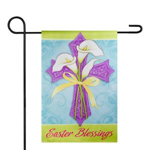 Northlight Easter Blessings Outdoor Garden Flag alternate view