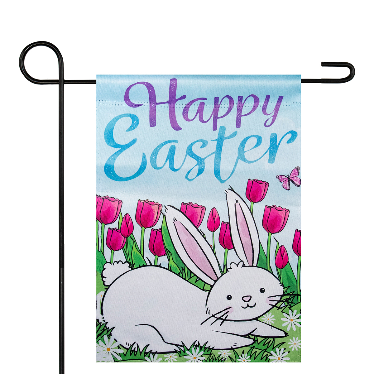 Northlight Seasonal Happy Easter Bunny Outdoor Garden Flag