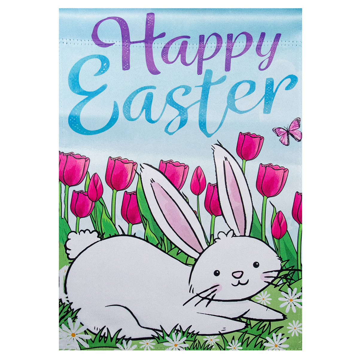 Northlight Seasonal Happy Easter Bunny Outdoor Garden Flag