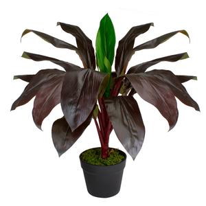 Northlight Real Touch(tm) Red and Green Artificial Dracaena Potted alternate view