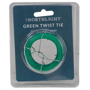 Northlight 164ft. Green All Purpose Twist Ties