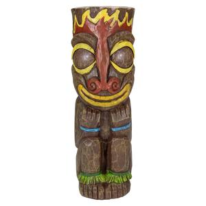 Northlight Solar Polynesian Fire Tiki Statue