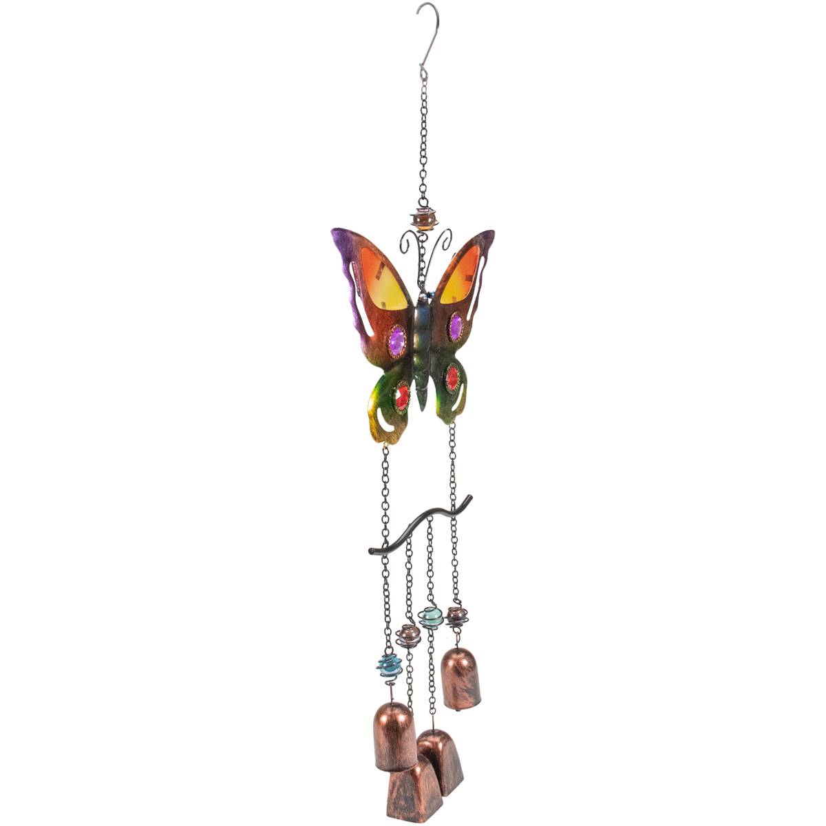 Northlight Seasonal 24in. Butterfly Outdoor Garden Windchime