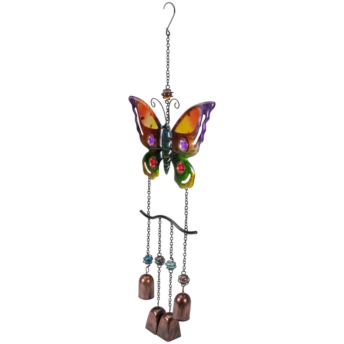 Northlight Seasonal 24in. Butterfly Outdoor Garden Windchime