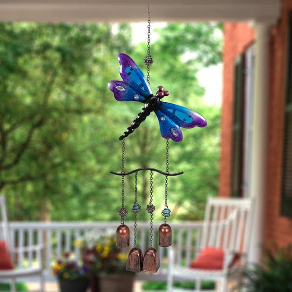 Northlight 24in. Dragonfly Outdoor Garden Windchime alternate view