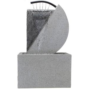 Northlight 20in. Modern Style Rainfall Water Fountain