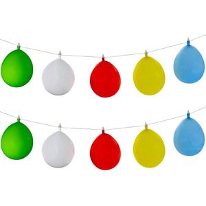 Northlight 10ft. LED Balloon Patio String Light Set